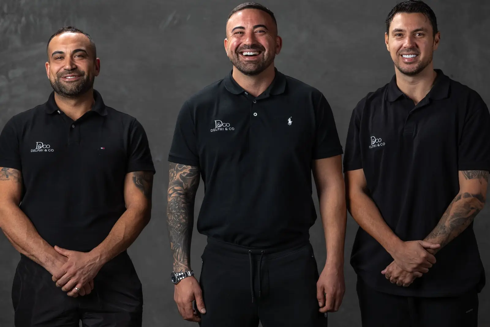 Jamal, Adel and Todd of Delphi & Co - the team who takes your call